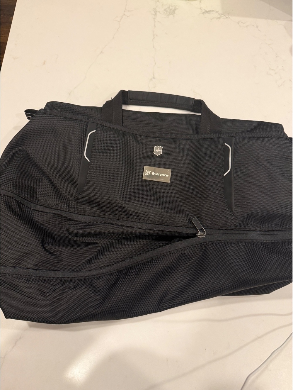 Victorinox Black Travel Duffel Bag with Multiple Compartments - Picture 5 of 8